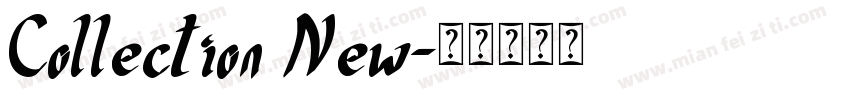 Collection New字体转换